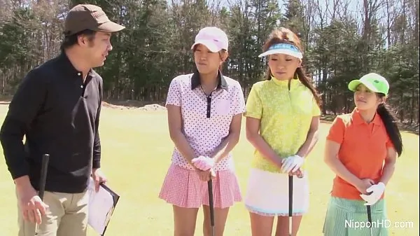 Veľké Asian teen girls plays golf nude silné filmy