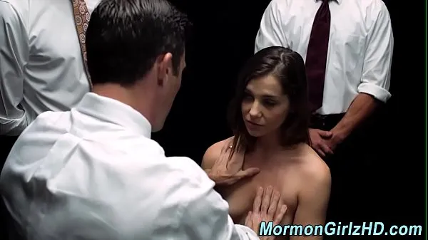 Big Mormon teen gangbanged power Movies
