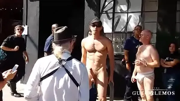 Grandes Street Jerking na Folsom 2017 filmes poderosos