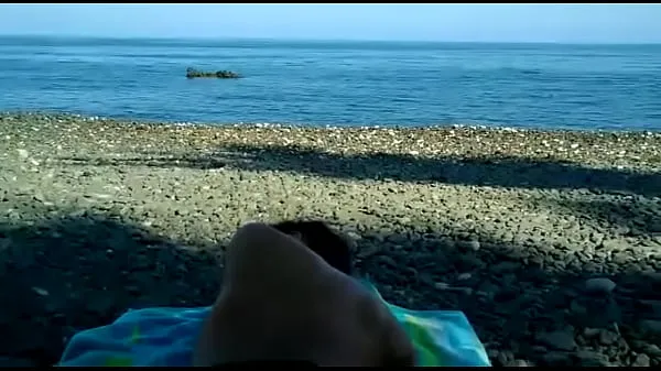 Velké masturbating on the beach mocné filmy