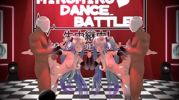 Grandes Append's Mikus en MMD Battle (With SEX) LAMB por [バ ッ チ モpelículas poderosas