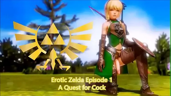 Большие Legend of Zelda Parody - поиски члена Trap Link мощные фильмы