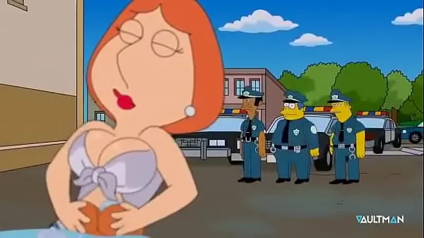Suuret Sexy Carwash Scene - Lois Griffin / Marge Simpsons tehoelokuvat