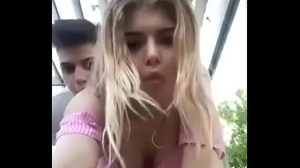 빅 Russian Couple Teasing On Periscope 파워 영화