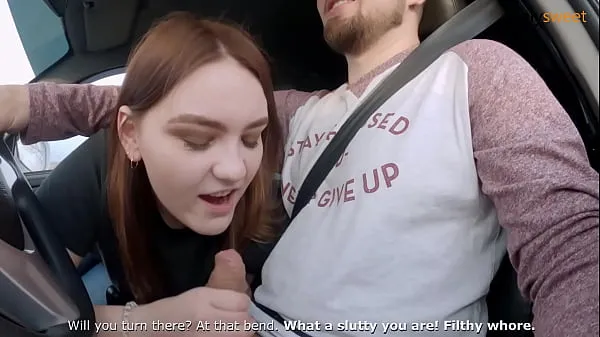 Veliki Spontaneous blowjob while driving močni filmi