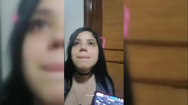 Films Ma copine m'interrompt au milieu d'un jeu FUCK. (Vidéo virale colombienne puissants