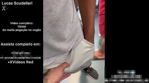 Büyük Lucas Scudellari recebendo mão amiga dentro do vagão de trem (Completo no Red Güç Filmleri