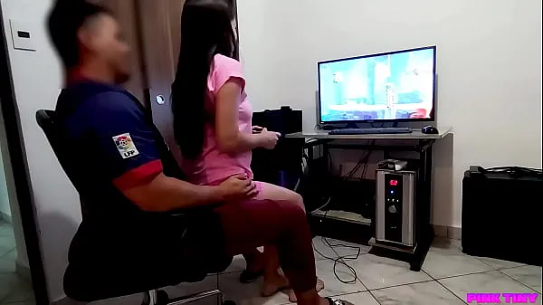 Big If my stepcousin wants to play on my PC, she has to do it sitting on my legs - my perverted StepCousin cheated on me power Movies