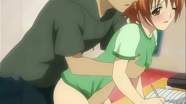 Veľké Older Stepbrother Touching her StepSister While she Studies - Uncensored Hentai silné filmy
