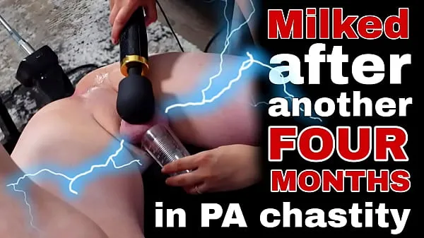 Große Domina hat ruinierten Orgasmus nach 4 Monaten in PA abgemolken Keuschheitssklave Fickmaschine FLR MILF StiefmutterPower-Filme