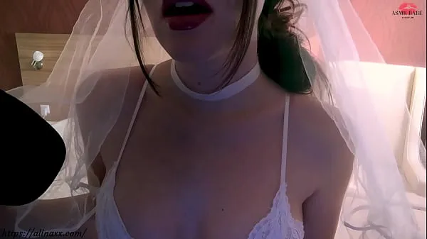 Grandes Horny bride wants to ride your cock on wedding night (ROLEPLAY-ASMRpelículas poderosas