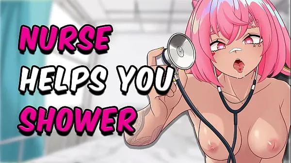 大きなASMR Nurse Cleans Your Cock in the Shower映画